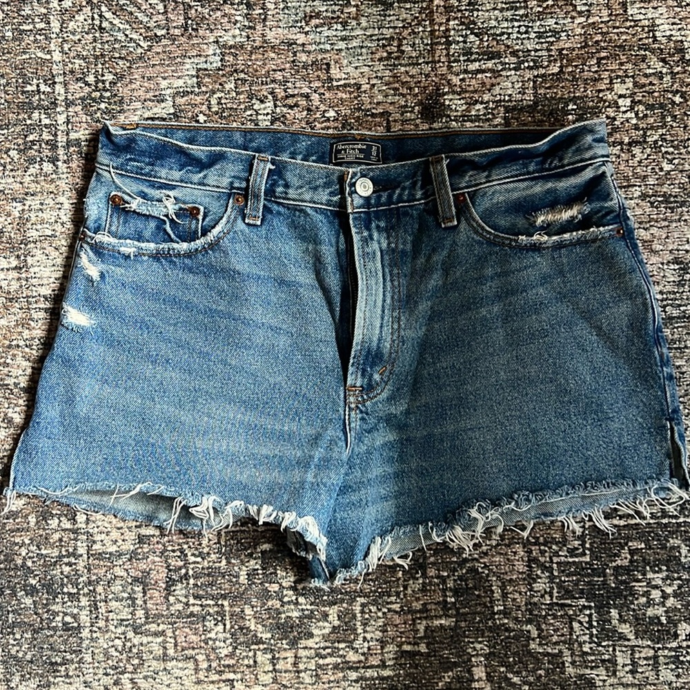 Abercrombie jean shorts 31/12